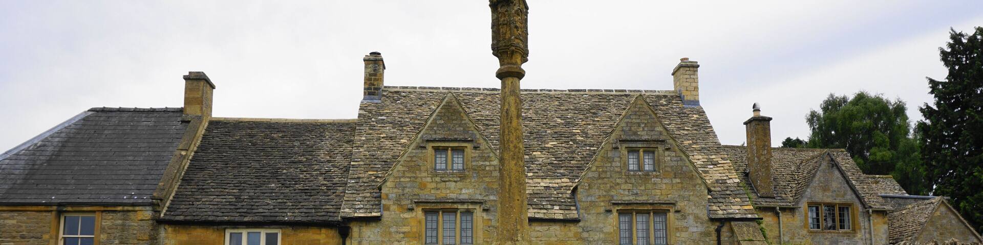 War memorial in Guiting Power, situated on the village green.