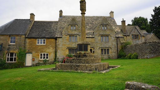 War memorial in Guiting Power, situated on the village green.