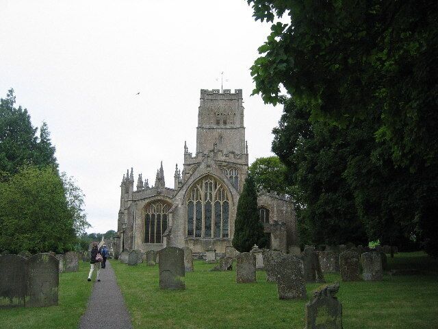 Northleach: Parish Church of St Peter and St Paul. View of eastern end of church