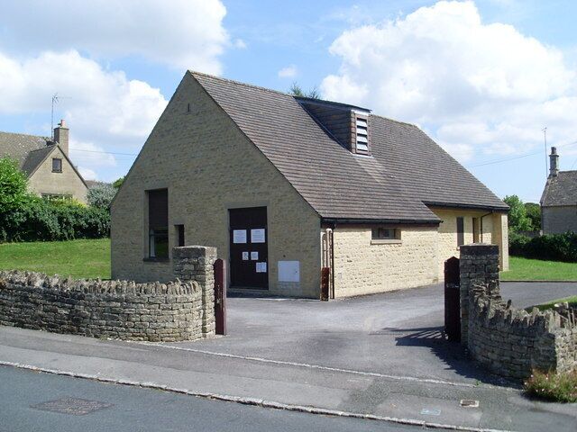 Telephone Exchange, Midwinter Road, Northleach, Gloucestershire GL54 3JD: a 20th-century building of Cotswold stone