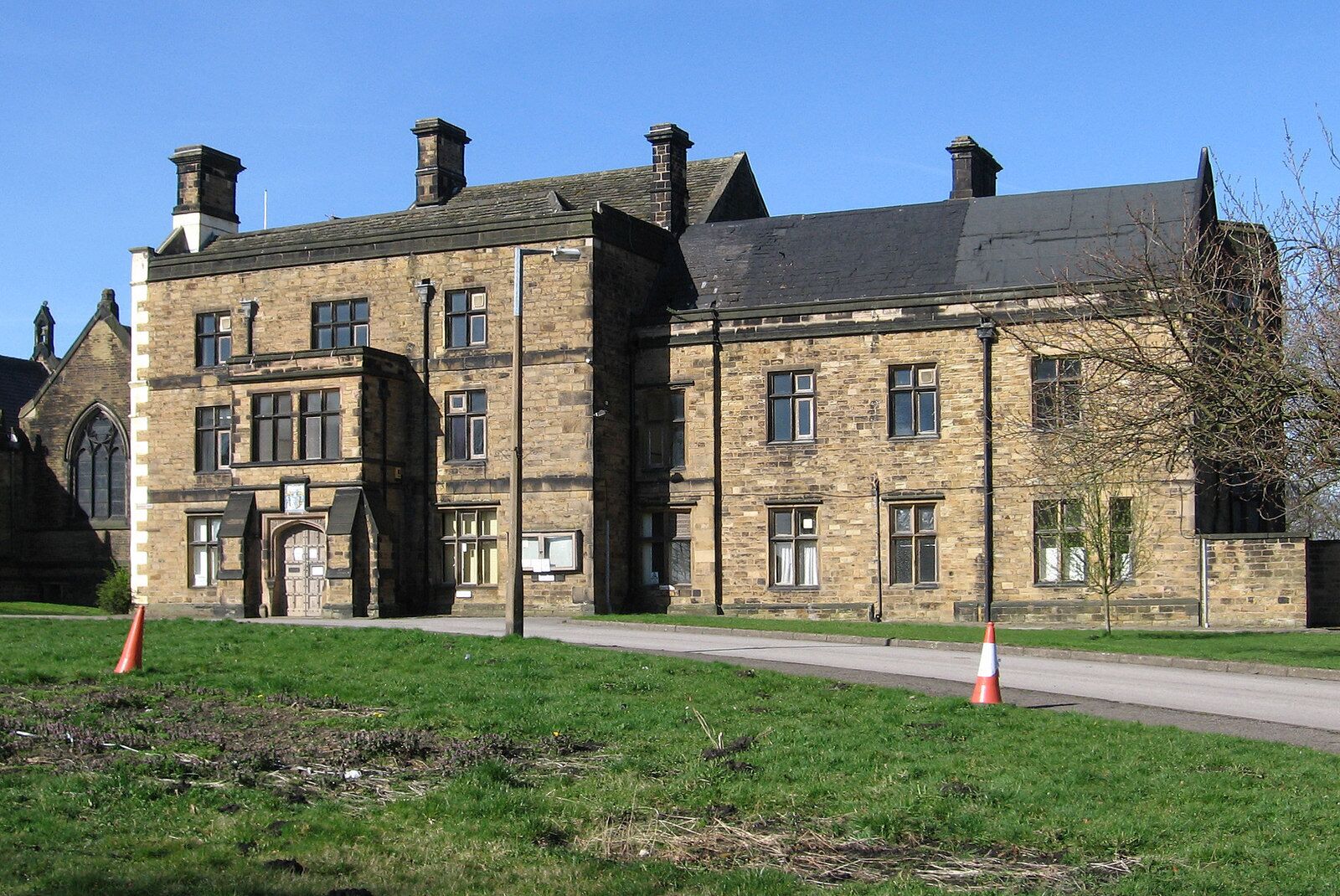 Staveley - Staveley Hall - from NE