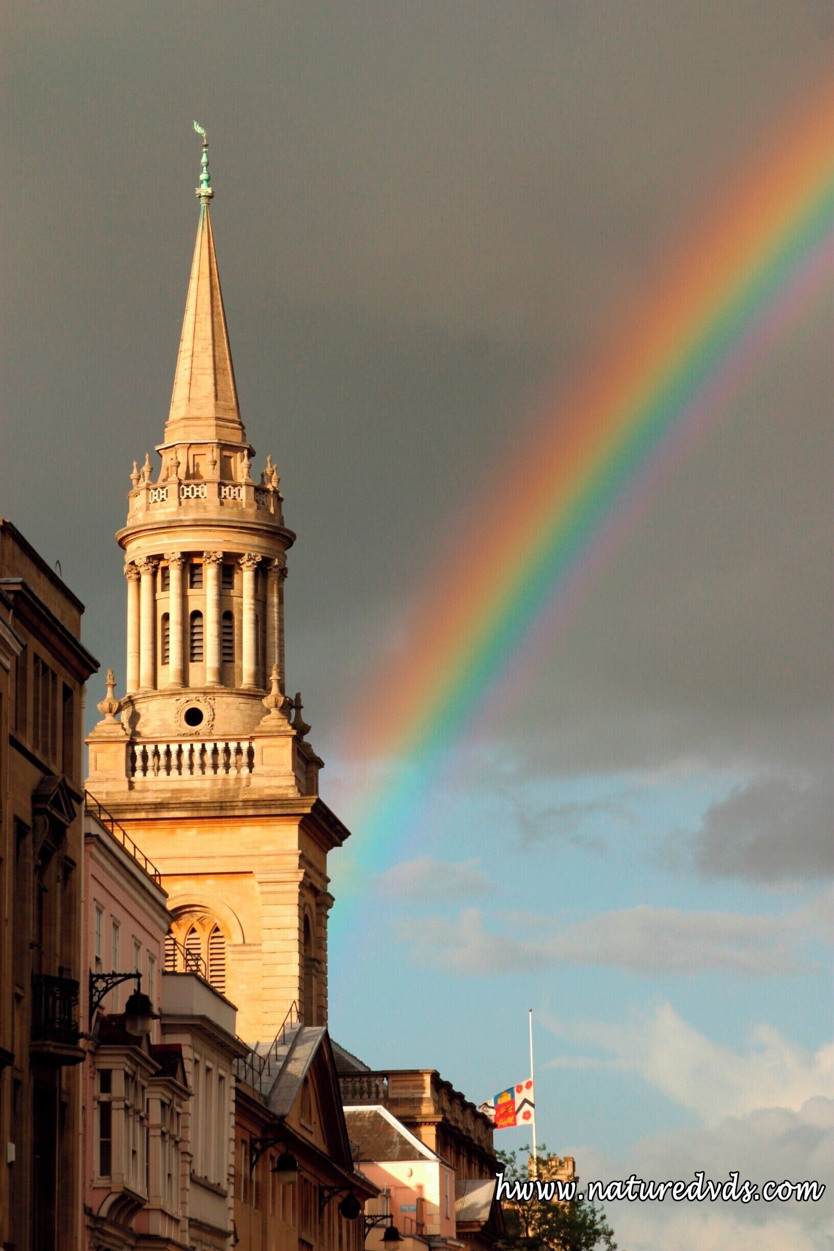 #Colorful Rainbow at Church of St Mary and All Saints, Chesterfield

Chesterfield Parish Church is an Anglican church dedicated to Saint Mary and All Saints, located in the town of Chesterfield in Derbyshire, England.

TO SEE ALL OF OUR TRAVEL FILMS:
AMAZON: http://bit.ly/amazoncom_ambient 
WEBSITE: https://www.naturedvds.com 
VIDEO DOWNLOADS: https://vimeo.com/relaxingnaturevideos
YOUTUBE: http://bit.ly/TheAmbientCollections
VIRTUAL TOUR: http://www.virtualwalksdvd.com