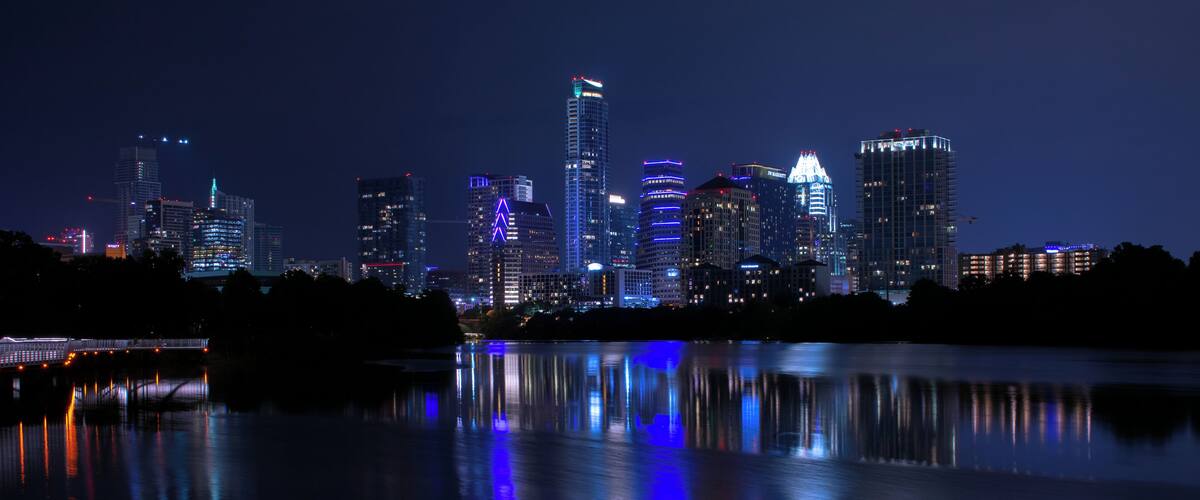 I'm glad I was able to capture this shot of the place that now just means so much more! #Austin #Texas #Cityscape #Skyline #NightPhotography #Nikon #D3400