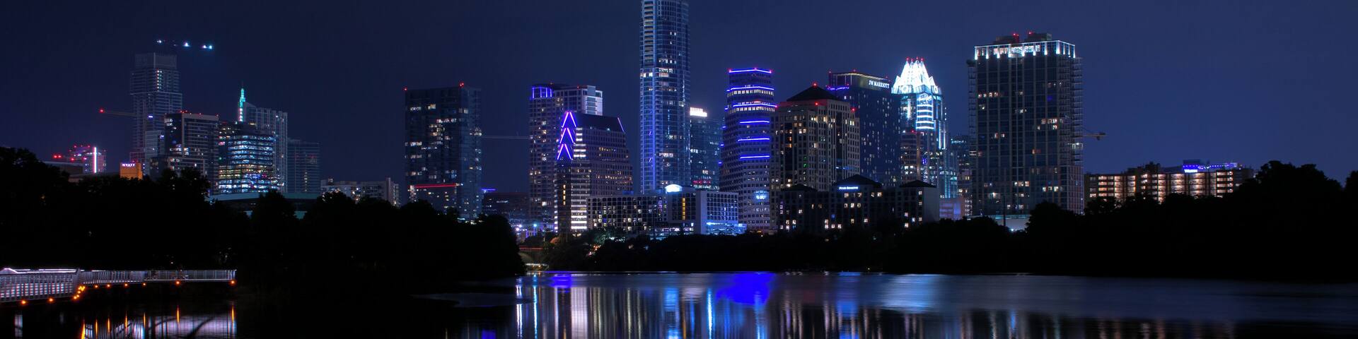 I'm glad I was able to capture this shot of the place that now just means so much more! #Austin #Texas #Cityscape #Skyline #NightPhotography #Nikon #D3400