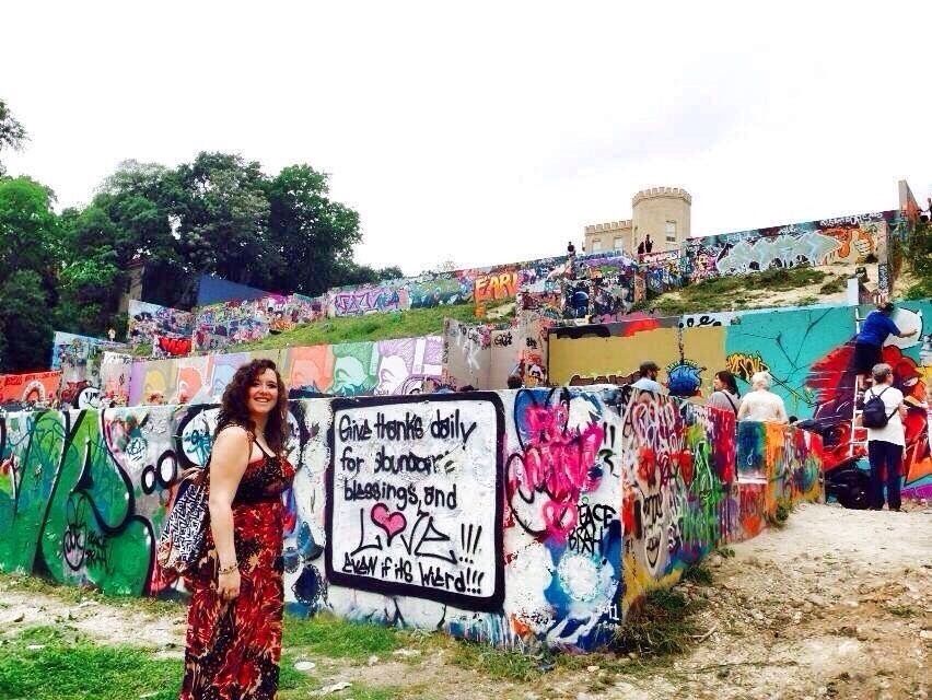 This Austin favorite is famous for its graffiti art. Walls upon walls covered in art work ranging from professionals to anyone with a paint can. Open art expression at its best :)