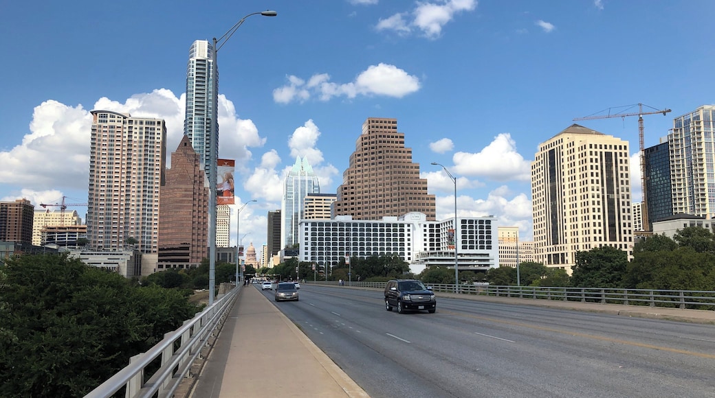 Quick day trip to Austin and had an amazing view from the Congress Ave Bridge.