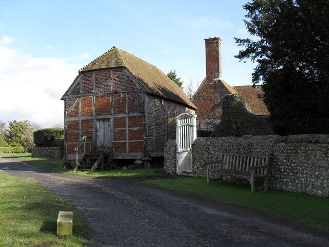 Seat by the old granary next to St George's, Eastergate