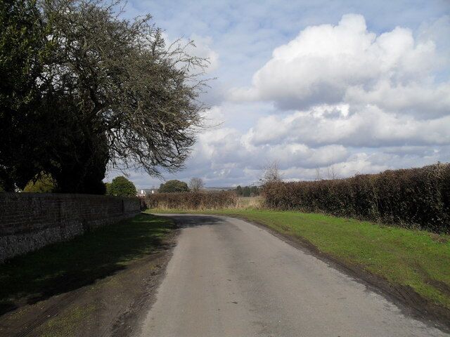 Lane outside St Mary, Aldingbourne