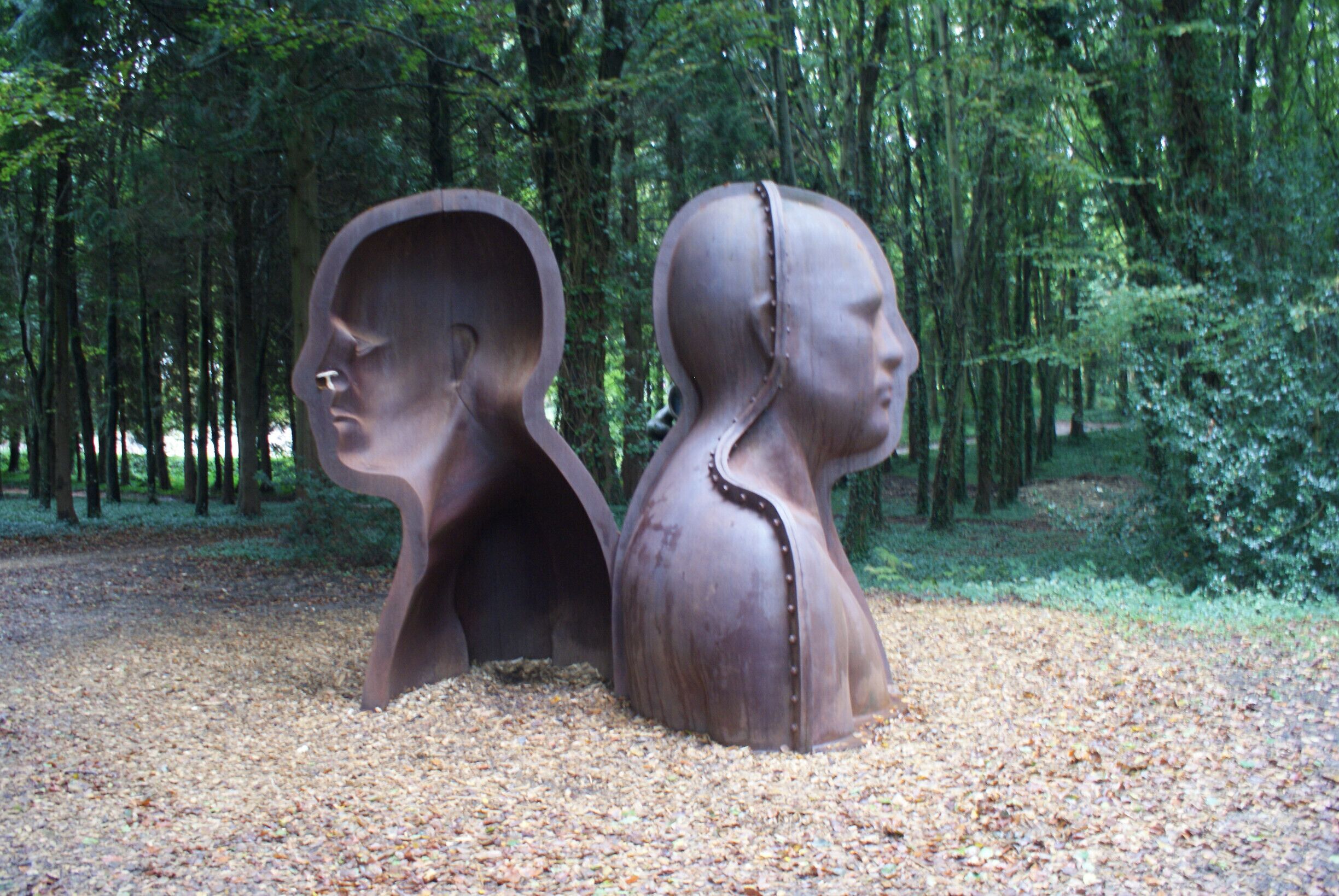 "#Patterns"
Beautiful sculpture in wonderful surroundings. This sculpture is by Peter Burke and can be found at Cass Sculpture Foundation. www.sculpture.org.uk