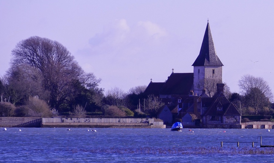 Bosham From Chidham Creek.