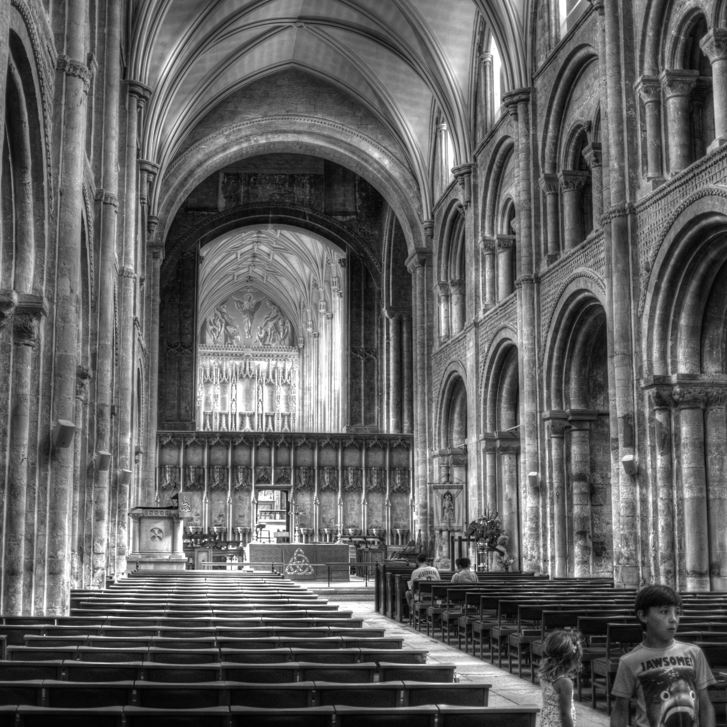 Interior | Priory Church of the Holy Trinity | Christchurch, Dorset, England