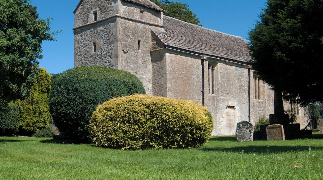 The church at Ampney St Peter, Gloucestershire, England.