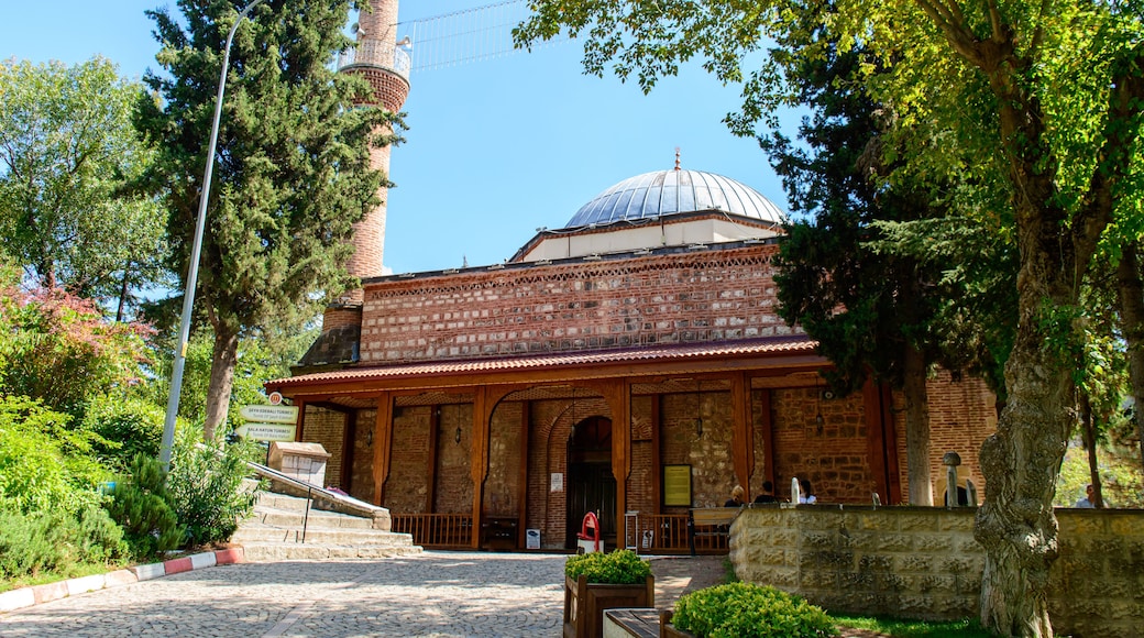 Orhan Gazi Mosque also known among the public as the Kurşunlu Mosque, Bilecik, Turkey.