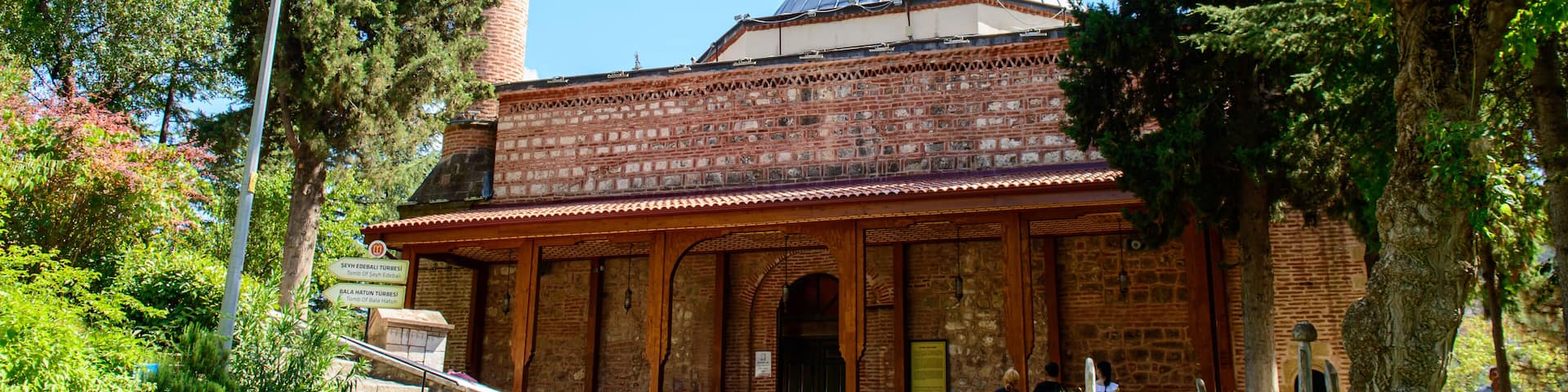 Orhan Gazi Mosque also known among the public as the Kurşunlu Mosque, Bilecik, Turkey.