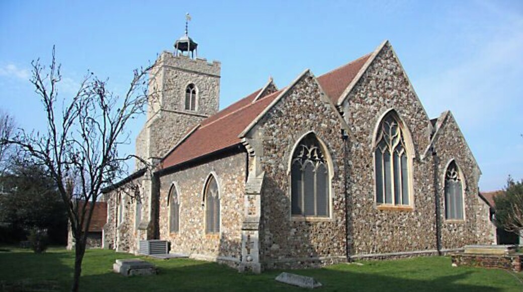 Wivenhoe Parish Church In 1884 the Church of St Mary The Virgin was damaged by the Essex earthquake, one of the most severe British earthquakes on record. The western pillar in the north aisle was displaced, the upper storey of the tower damaged and many slates came off the roof. The subsequent repairs can still be traced.