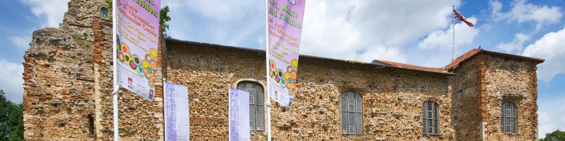 Colchester Castle in Colchester, Essex. Taken with a Nikon D40x and a Sigma 10-20mm wide-angle lens.