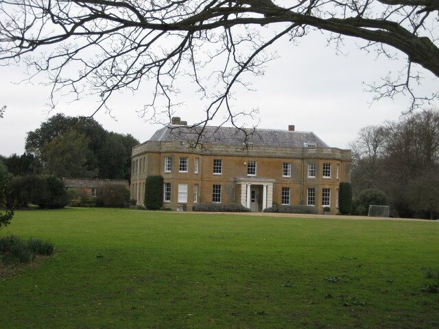 Polstead Hall View of Polstead Hall from the Church yard.