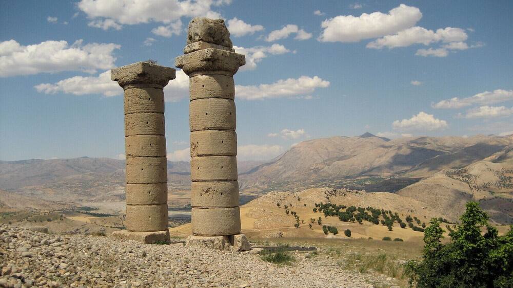 Roman ruins abound as you travel through the arid countryside in south-eastern Turkey.