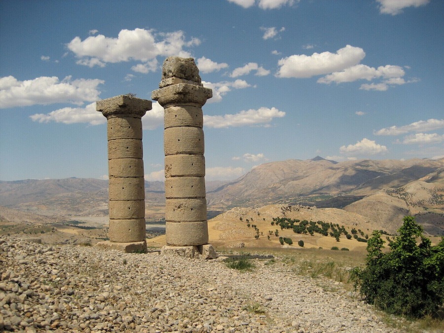 Roman ruins abound as you travel through the arid countryside in south-eastern Turkey.