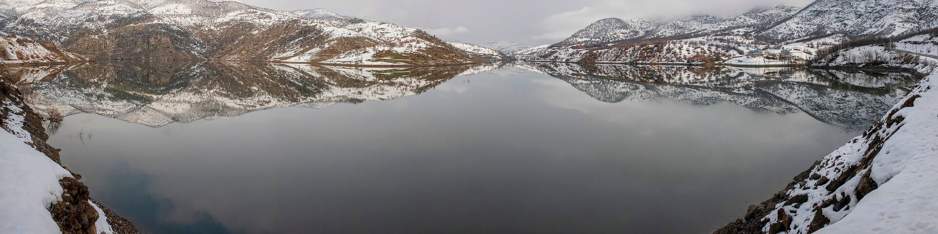 Turkey Bingol Snow view