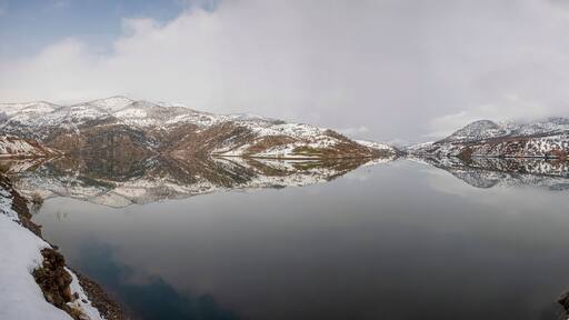Turkey Bingol Snow view