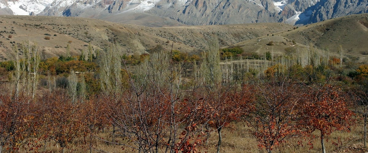 Mount Demirkazik at Aladaglar National Park in Nigde, Turkey. Mount Demirkazik is the most famous mountain in Aladaglar.