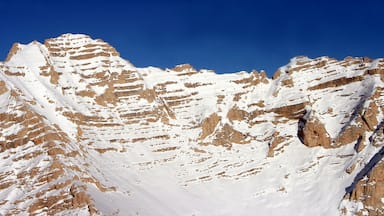 Mount Kizilkaya and Aladaglar Mountain Range, Toros Mountains, Nigde, Turkey. Aladaglar is most important mountain range in Turkey.