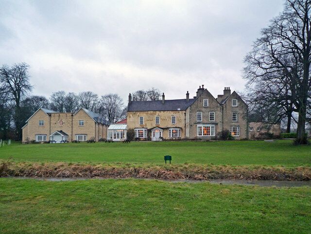 Hall Garth Now a hotel, the original building dates from the mid-late 17th century, although it has since had a number of additions. It is grade II listed - for listing particulars see http://www.heritagegateway.org.uk/Gateway/Results_Single.aspx?uid=110751&resourceID=5.