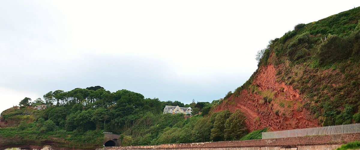 Dawlish Beach great for a nice walk and to relax.