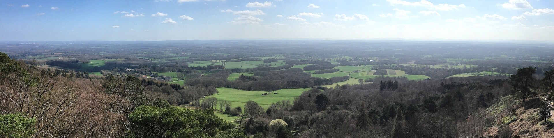 Leith Hill Tower is the highest point in Surrey and has fabulous views both to the north and south. #OnTheRoad
