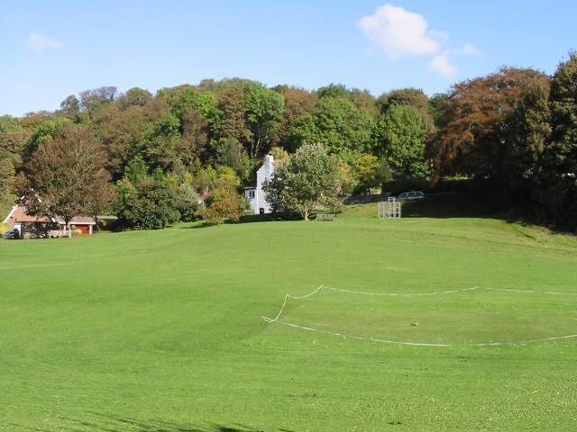 The playing fields at Alkham