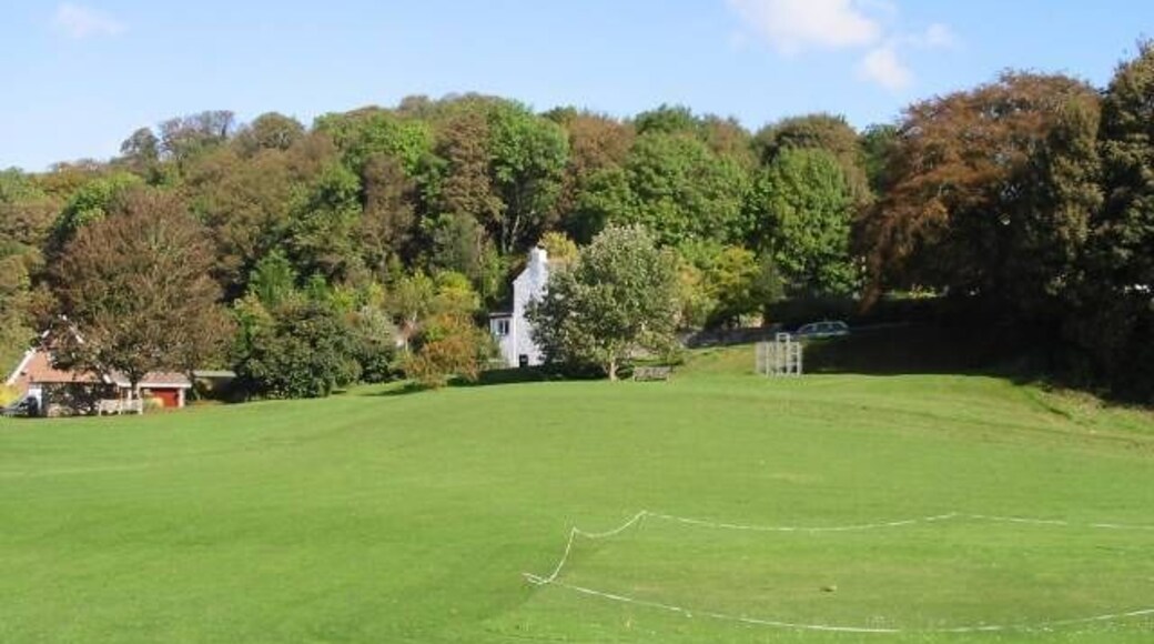 The playing fields at Alkham