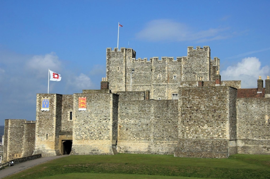 For a great family day out in Kent visit Dover Castle, open all year round. Immerse yourself in our dramatic new visitor experience, Operation Dynamo: Rescue from Dunkirk, open now to visitors. Spectacularly situated above the White Cliffs of Dover this magnificent castle has guarded our shores from invasion for 20 centuries - now you can enjoy a great family day out with a visit to the 'Key to England'. Explore the darkly atmospheric Secret Wartime Tunnels now with a vivid recreation of the Dunkirk evacuation, complete with dramatic projections of swooping Spitfires and real film footage. Watch Heart FM's breakfast team James & Charlie as they experience Operation Dynamo. Enjoy a colourful contrast with the richly-furnished Great Tower, where costumed actors introduce medieval life at King Henry II's court. With exciting exhibitions, winding tunnels to explore, ghosts to hunt out - and of course restaurants, shops and the space for youngsters to run around - an action-packed, great value day out awaits!