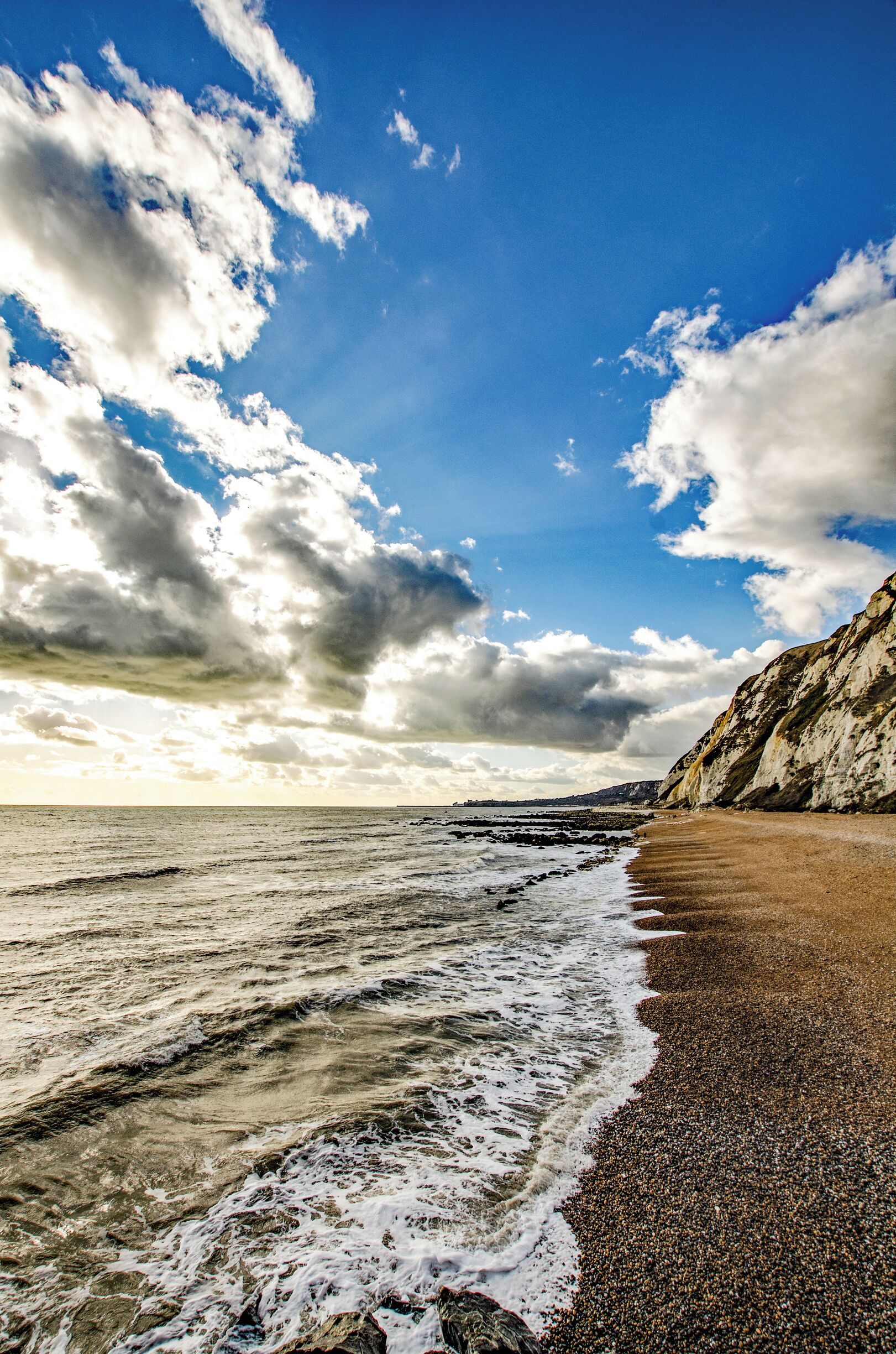 Beach at Samphire Hoe.