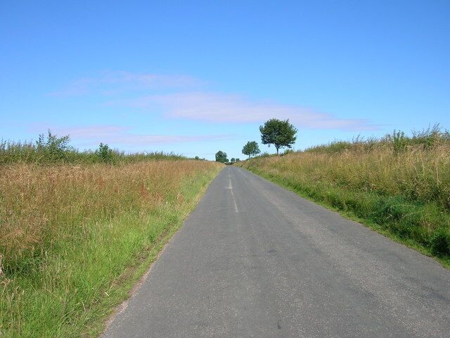 Minor Road Towards Huggate, East Riding of Yorkshire, England. From North Dalton.