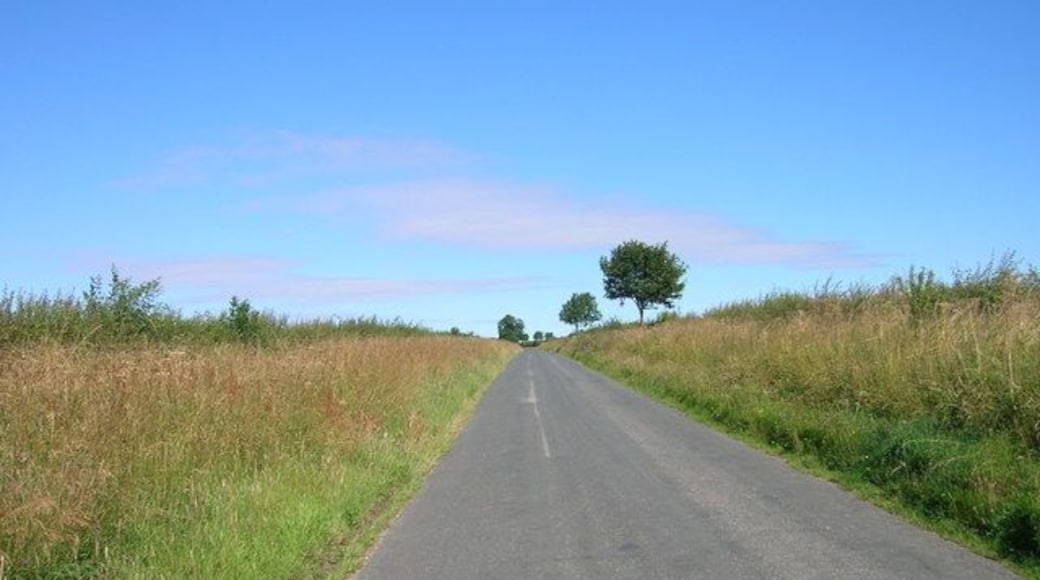 Minor Road Towards Huggate, East Riding of Yorkshire, England. From North Dalton.