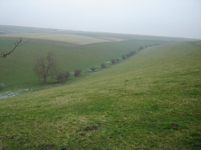 Wolds Valley, Langtoft, East Riding of Yorkshire, England.