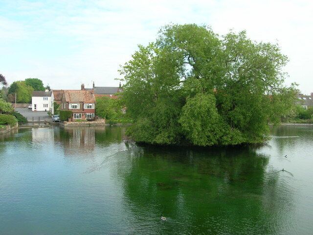 Nafferton Mere, Nafferton, East Riding of Yorkshire, England.