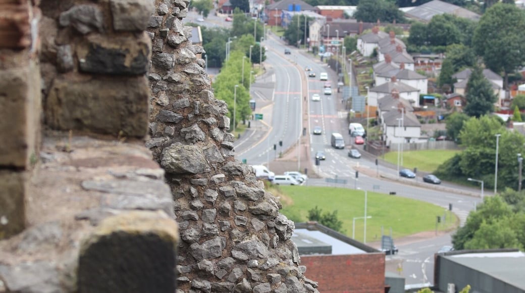 View of Dudley from the castle.