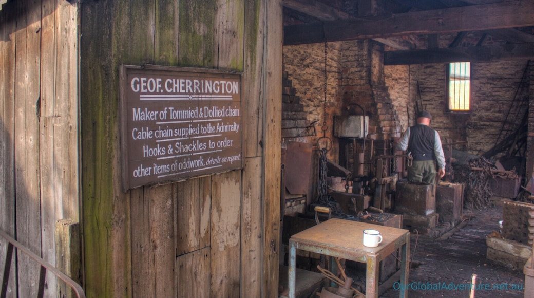 The Black Country Living Museum is an open-air museum of rebuilt historic buildings in Dudley in the West Midlands of England. The museum is close to the site where Thomas Dudley first mastered the technique of smelting iron with coal and essentially creating "the birthplace of the Industrial Revolution".