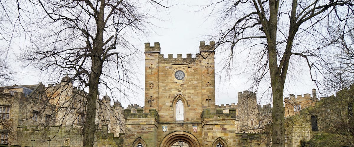 On the way in to Durham Castle, Durham, UK (Mar 2018).