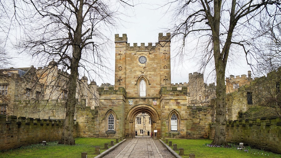 On the way in to Durham Castle, Durham, UK