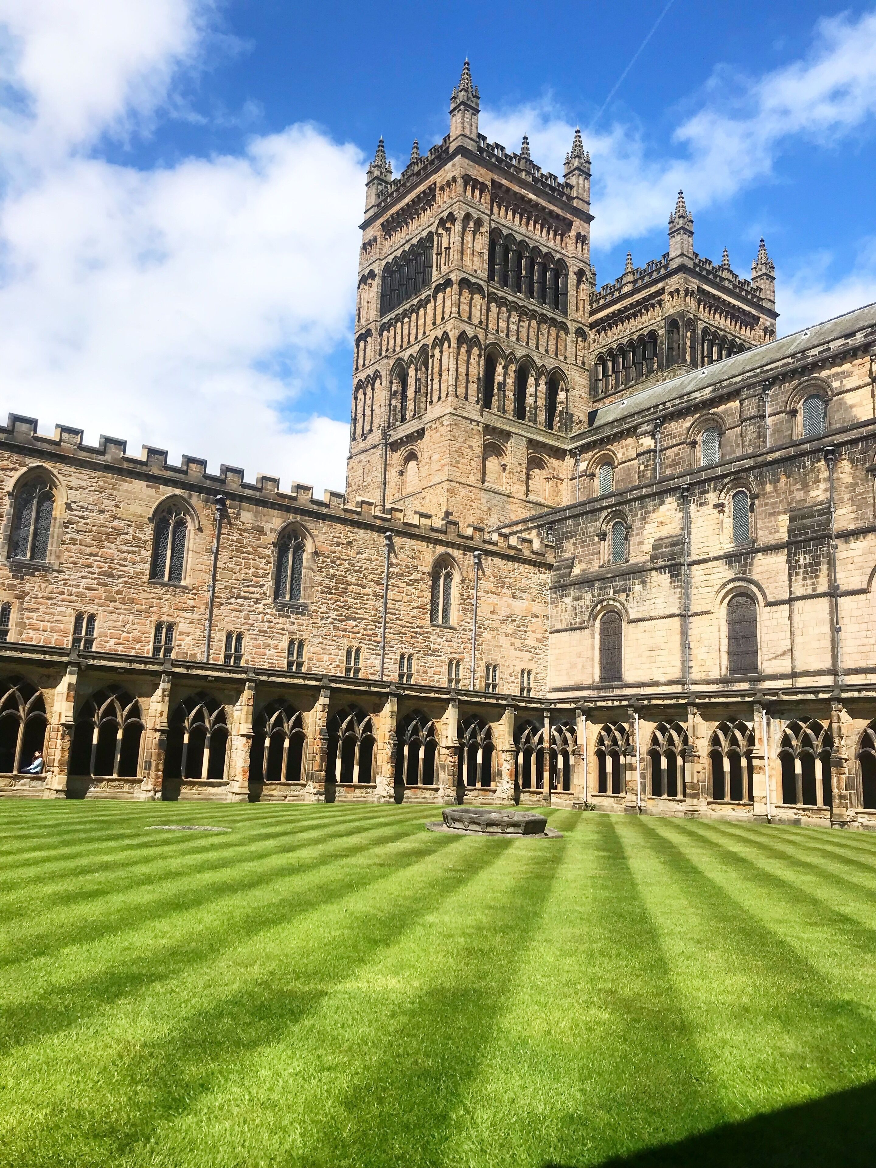 The well kept grounds of Durham Cathedral #durham #cathedral #culture #history