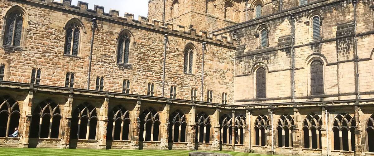 The well kept grounds of Durham Cathedral #durham #cathedral #culture #history
