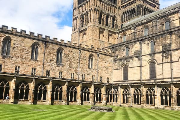 The well kept grounds of Durham Cathedral #durham #cathedral #culture #history
