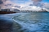 sea waves crashing in the Eastbourne pier #waterlust