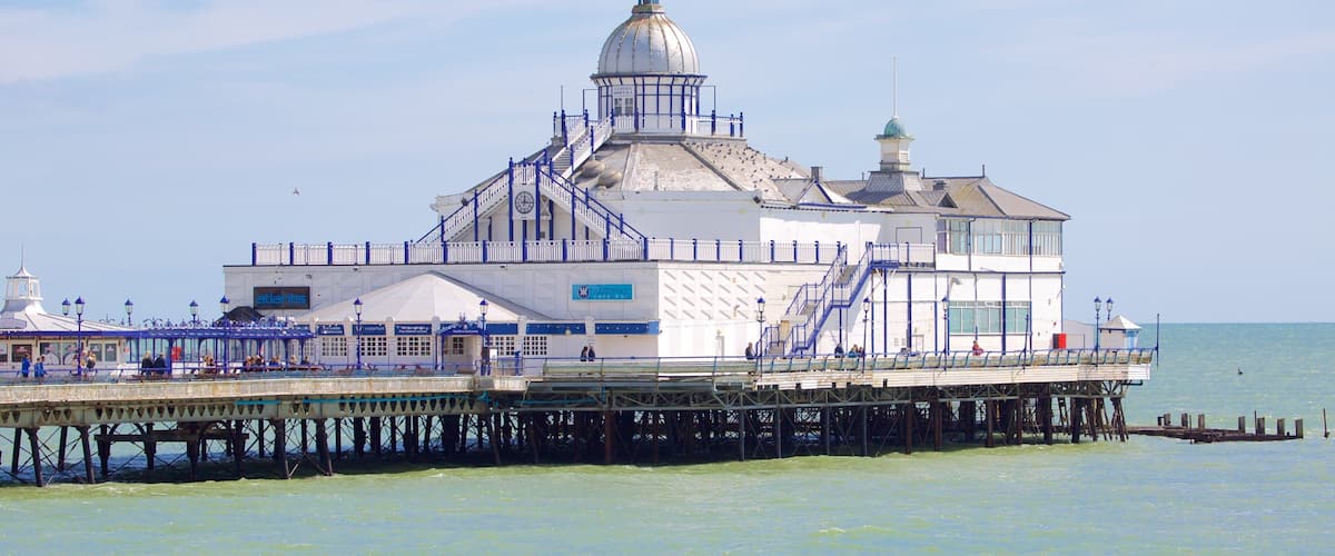 Eastbourne which includes general coastal views