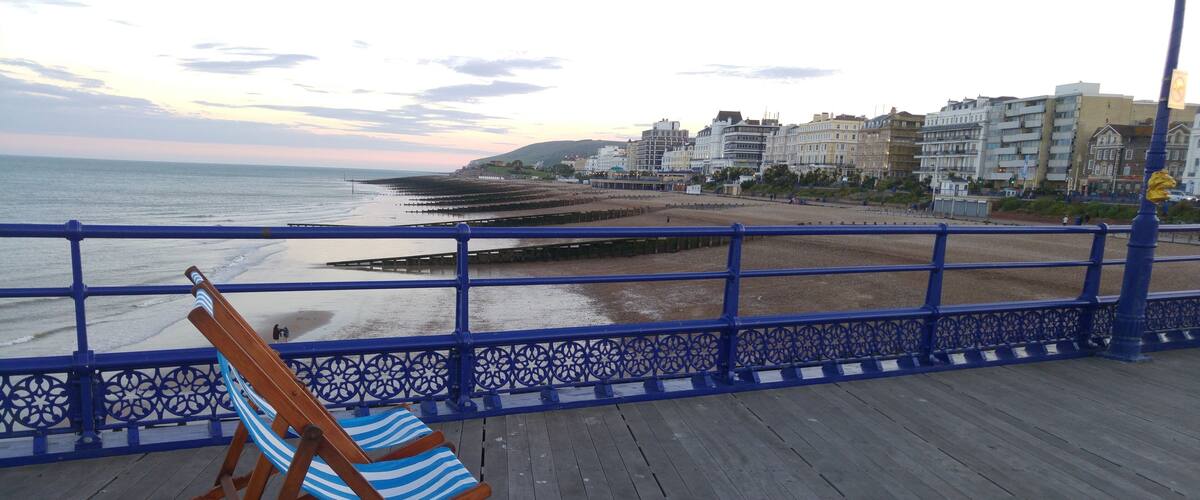 #BeachTips Eastbourne Pier at the close of day