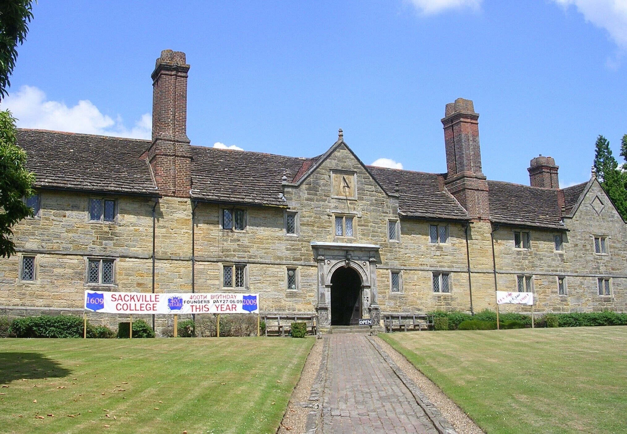 Sackville College almshouse, East Grinstead, Sussex, England. 400th anniversary.