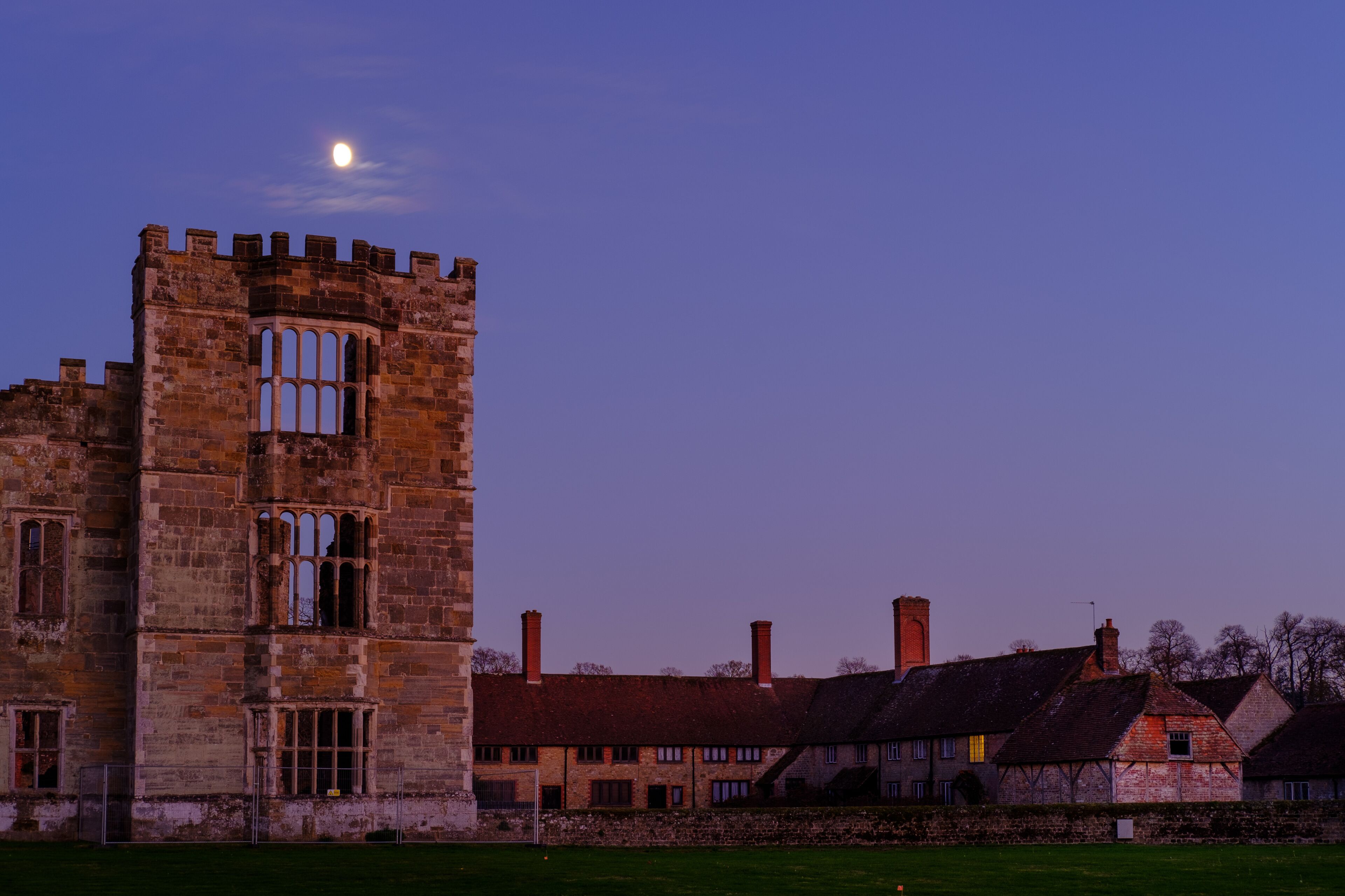 Moonlight Walk At Cowdray Ruins